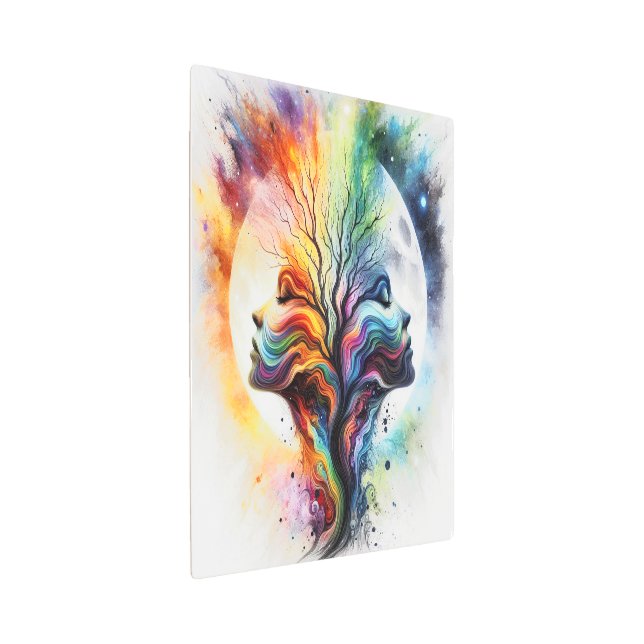 Impresión En Metal Temporadas De La Luna (3/4)