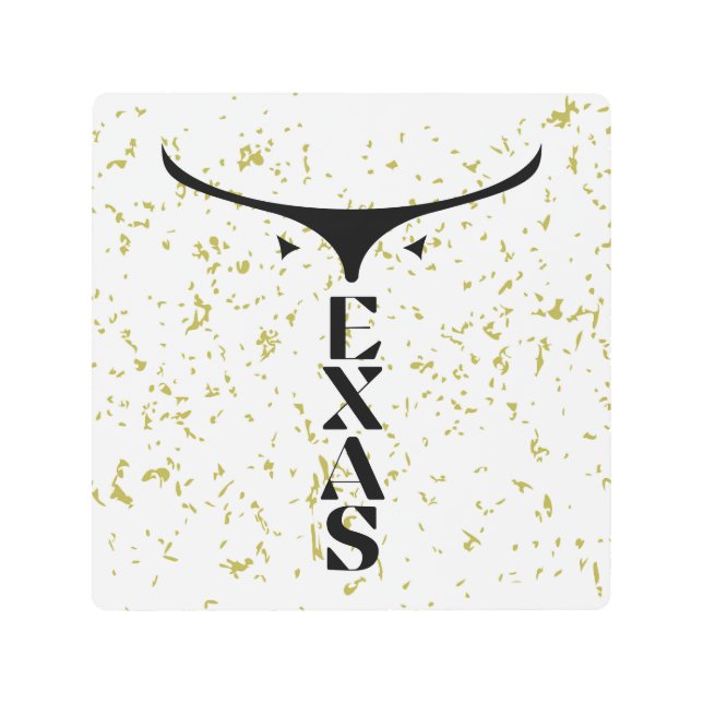 IMPRESIÓN EN METAL TEXAS (Anverso)