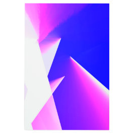 IMPRESIÓN EN METAL TEXTURA BLANCA PURPLE BLUE PINK ABSTRACT