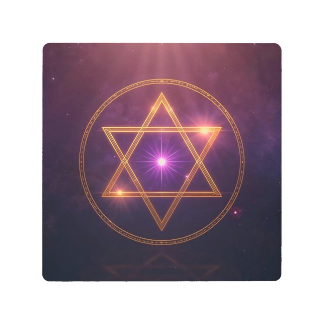 Impresión En Metal The Cosmic Star of Enlightened Balance (Anverso)