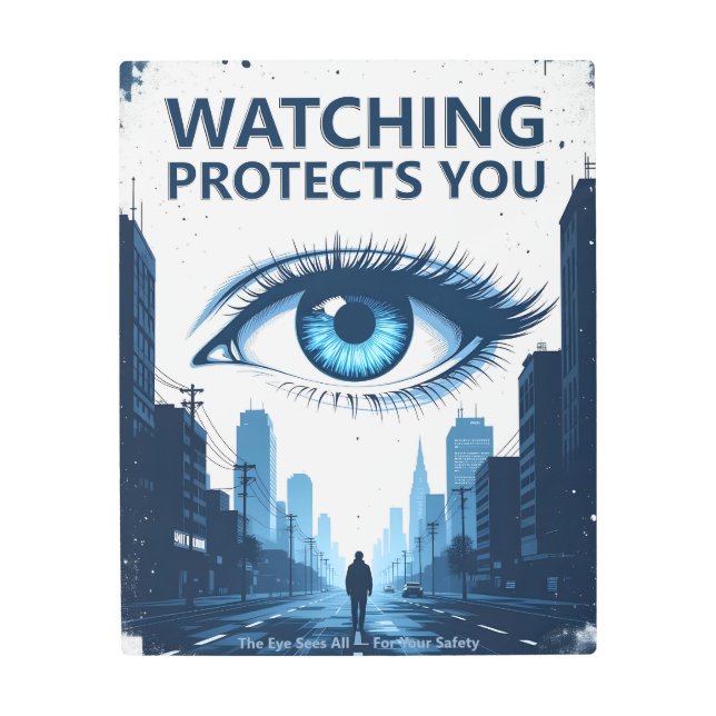 Impresión En Metal The Eye Of Order (Anverso)