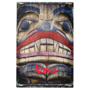 Impresión En Metal Thunder_Cove del tórax del tótem