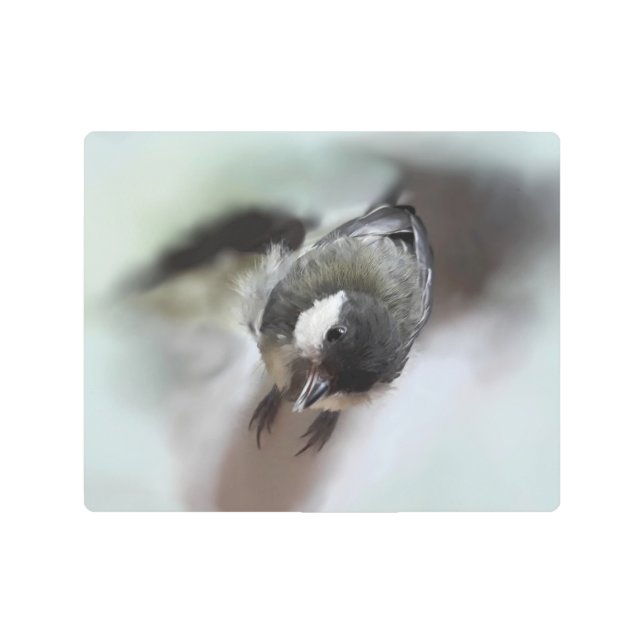Impresión En Metal Tidi my Bird the Parus Major (Anverso)