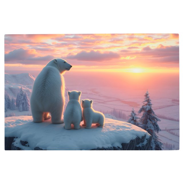 Impresión En Metal Tiempo de espera (Anverso)