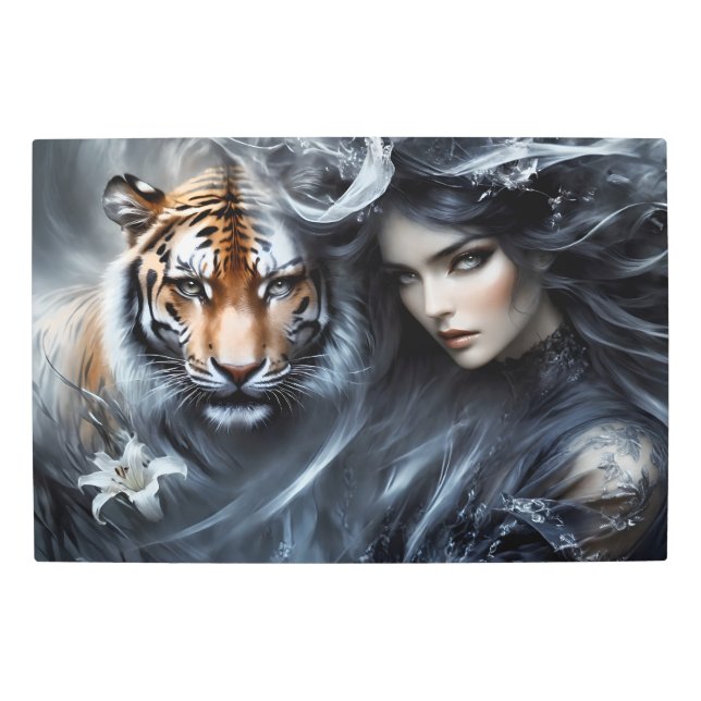 Impresión En Metal Tigerlily 1 (Anverso)