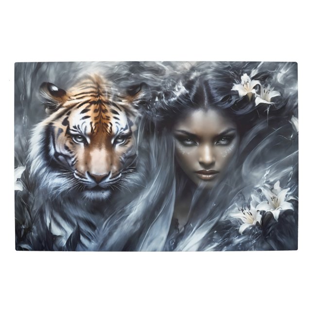 Impresión En Metal Tigerlily 15 (Anverso)