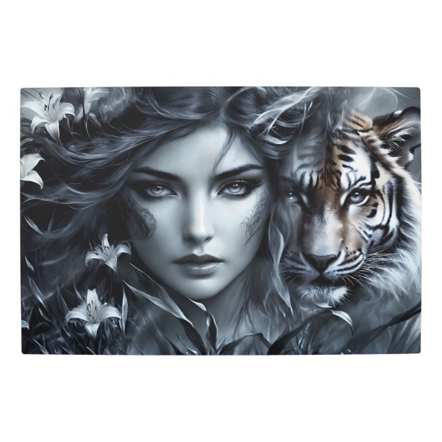 Impresión En Metal Tigerlily 2 (Anverso)