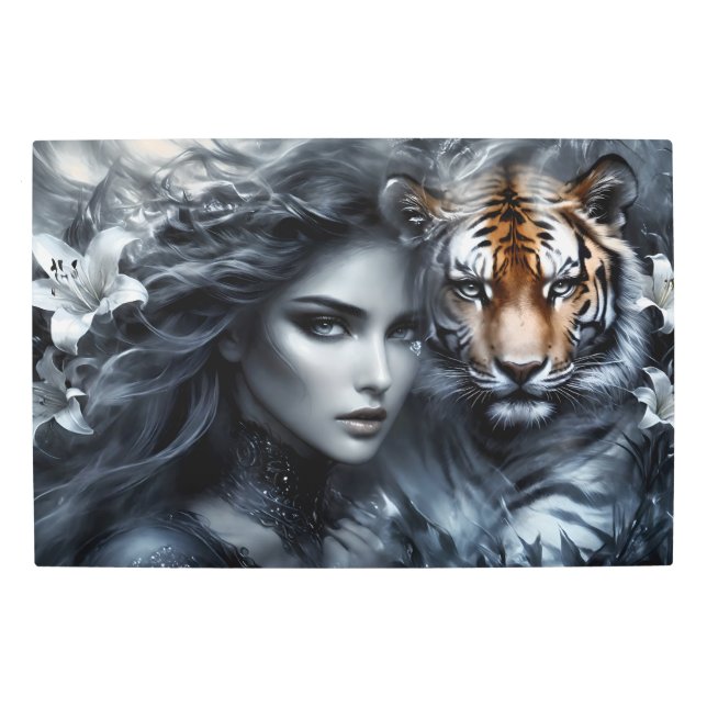 Impresión En Metal Tigerlily 20 (Anverso)