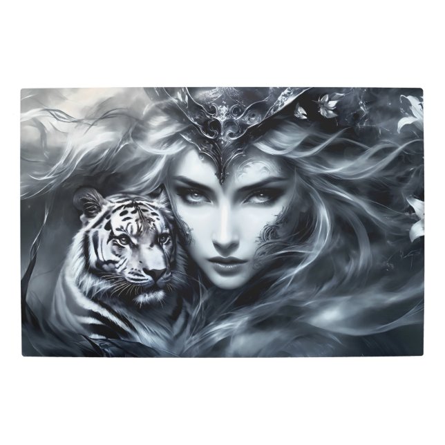 Impresión En Metal Tigerlily 22 (Anverso)