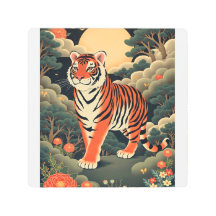 Tigre guardián en el bosque de Joseon