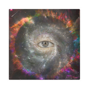 Impresión En Metal Todo mirando al espacio