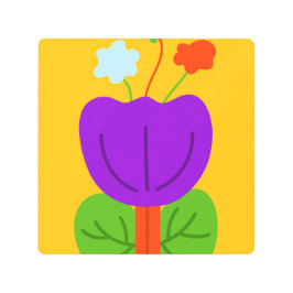 Impresión En Metal Tonos vibrantes