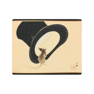 Impresión En Metal Top Hat Chino Año Nuevo Rat 2020 MP