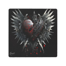 Torn Gothic Love Metalizado Wall Art