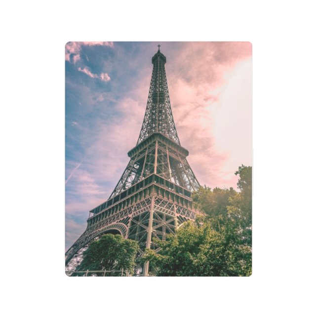 Impresión En Metal Torre Eiffel (Anverso)