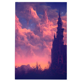 Impresión En Metal Torre oscura