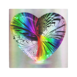 Impresión En Metal Trabajos de corazón