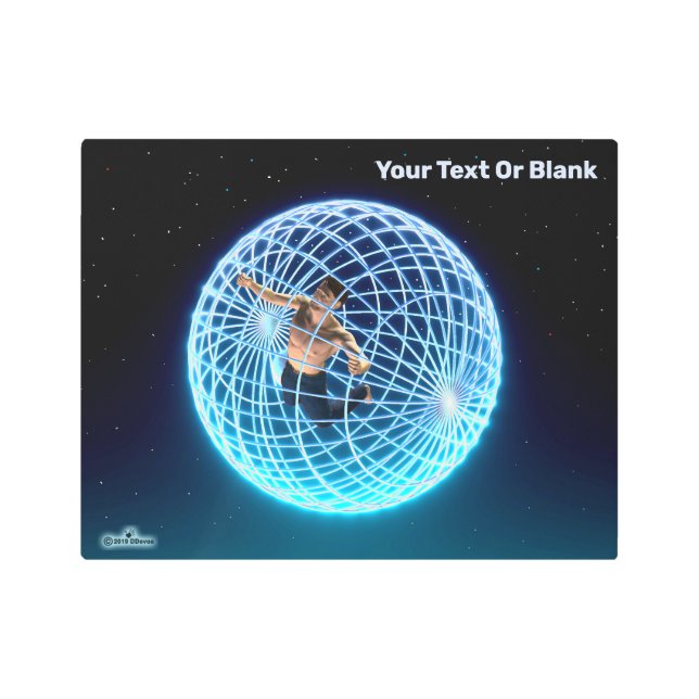 Impresión En Metal Trampa de luz (Anverso)