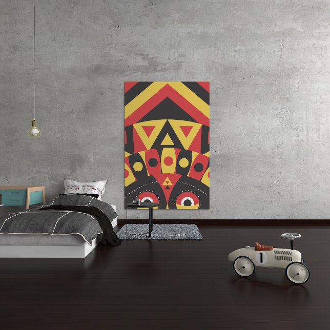 Impresión En Metal Tribal aborigen (Subido por el creador)