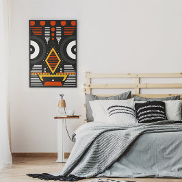 Impresión En Metal Tribal Bobo Bwa