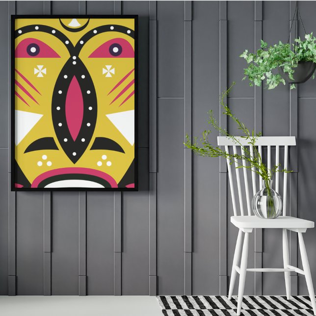 Impresión En Metal Tribal Kuba de África (Subido por el creador)