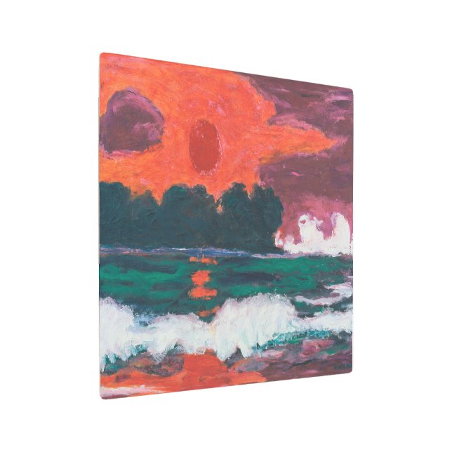 Impresión En Metal Tropensonne | Emil Nolde | (Angulado)