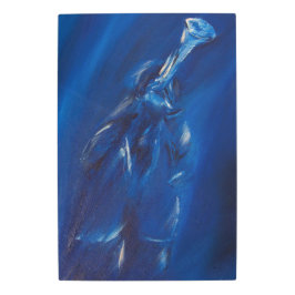 Impresión En Metal Trumpet Blues