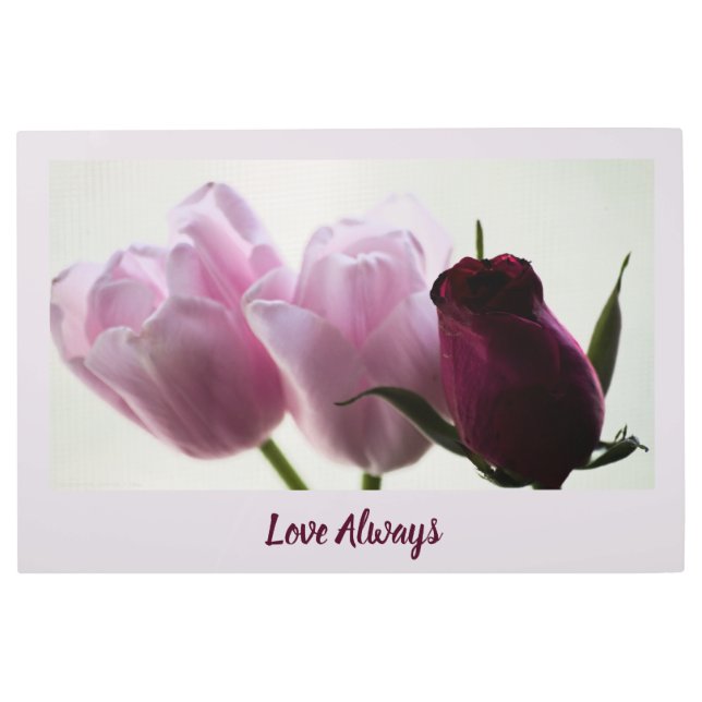 Impresión En Metal Tulipanes 3258 (Anverso)