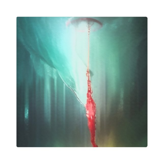 Impresión En Metal Última gota de vida (Anverso)