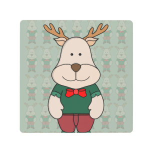 Impresión En Metal Un bonito ciervo