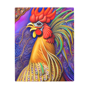 Impresión En Metal Un día de refriega-perro