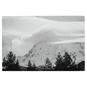 Impresión En Metal Un día frío en marzo