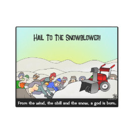 Impresión En Metal Un Dios nació