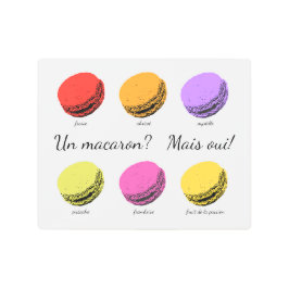 Impresión En Metal ¿Un macaron? ¡Mais oui!