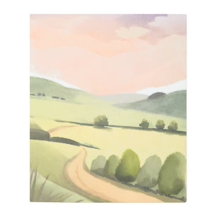 Impresión En Metal Un paisaje maravilloso