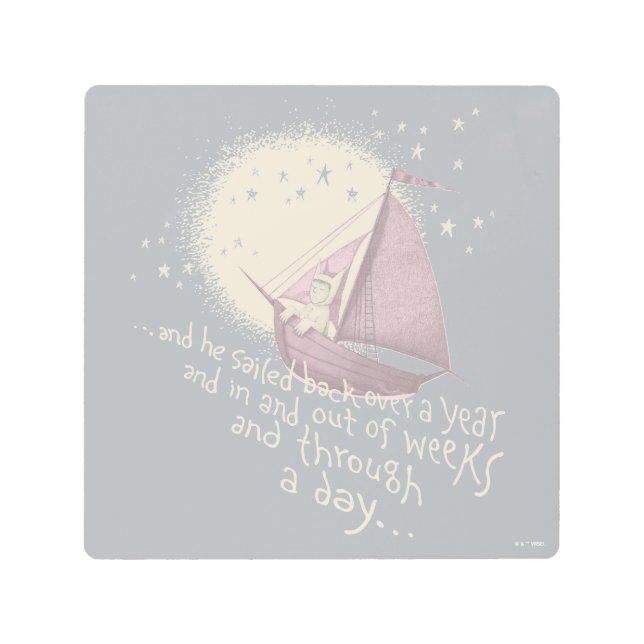 Impresión En Metal Un viaje de un año con Max (Anverso)