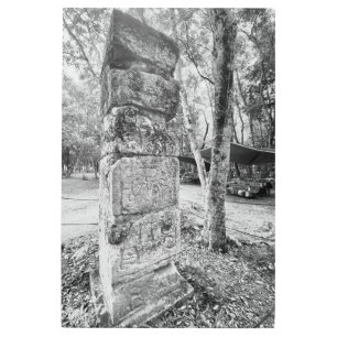 Impresión En Metal Una celebración mundial: Columna de Chichén Itzá