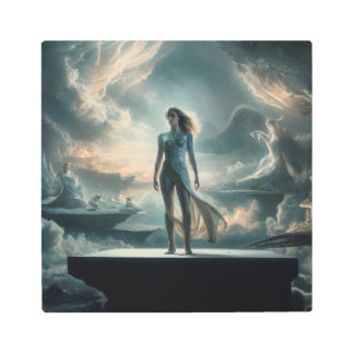 Impresión En Metal Una escena celestial