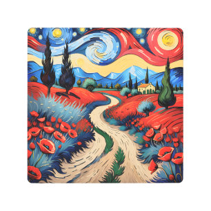 Impresión En Metal Una hermosa pradera