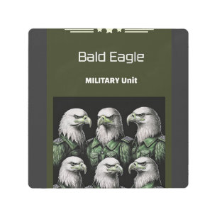 Impresión En Metal Unidad Militar del águila calva