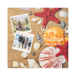 Impresión En Metal Vacaciones costeras marinas tropicales en el océan