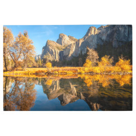 Impresión En Metal Valle Yosemite en otoño