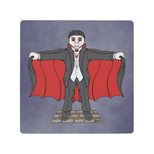 Impresión En Metal Vampiro cutáneo/dracula