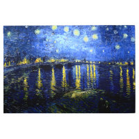 Van Gogh - Noche estrellada sobre el Ródano