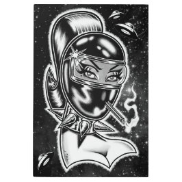 Impresión En Metal Vana DeVinyl™/Deep Space Domme