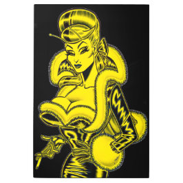 Impresión En Metal Vana DeVinyl™/PVC y Fun Fur