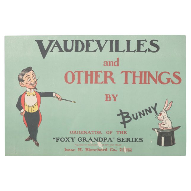 Impresión En Metal Vaudeville y otras cosas de Rupert Bunny (Anverso)