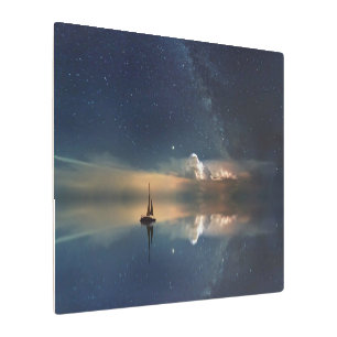 Impresión En Metal Vela lejos de las nubes