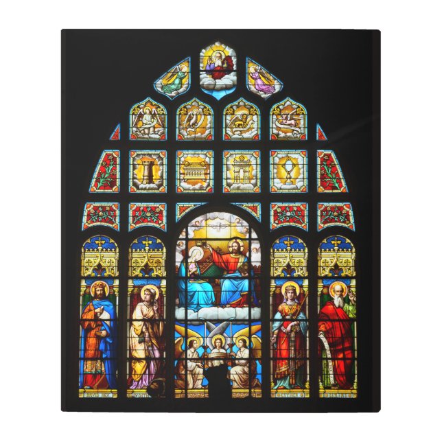 Impresión En Metal Ventana de vidrio templado de la iglesia (Anverso)