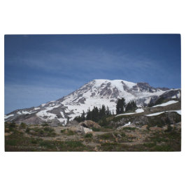 Impresión En Metal verano de mount rainier 001
